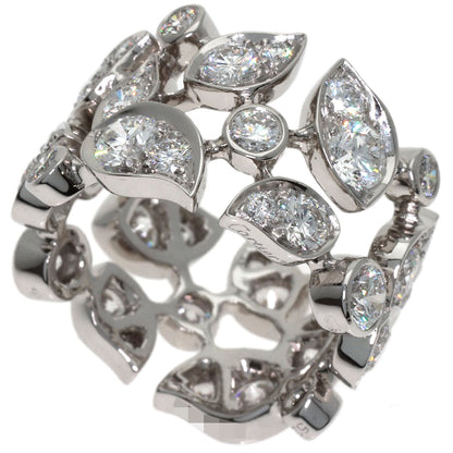 CARTIER Lily Collection Diamond #52 Ring K18 White Gold Ladies [Used]