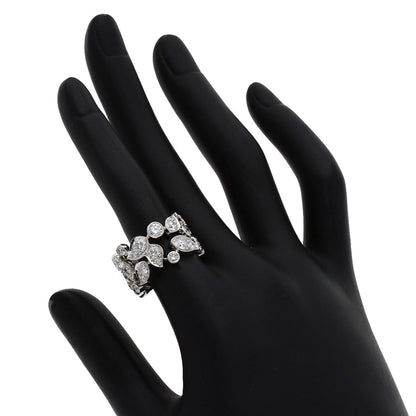 CARTIER Lily Collection Diamond #52 Ring K18 White Gold Ladies [Used]
