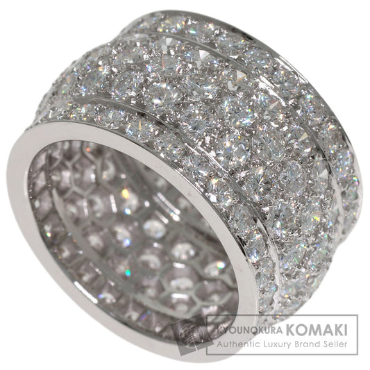 CARTIER Nigeria Diamond #53 Ring K18 White Gold Ladies [Used]