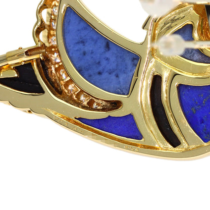 Van Cleef & Arpels Duck Vintage Diamond Multistone Brooch K18 Yellow Gold Ladies [Used]