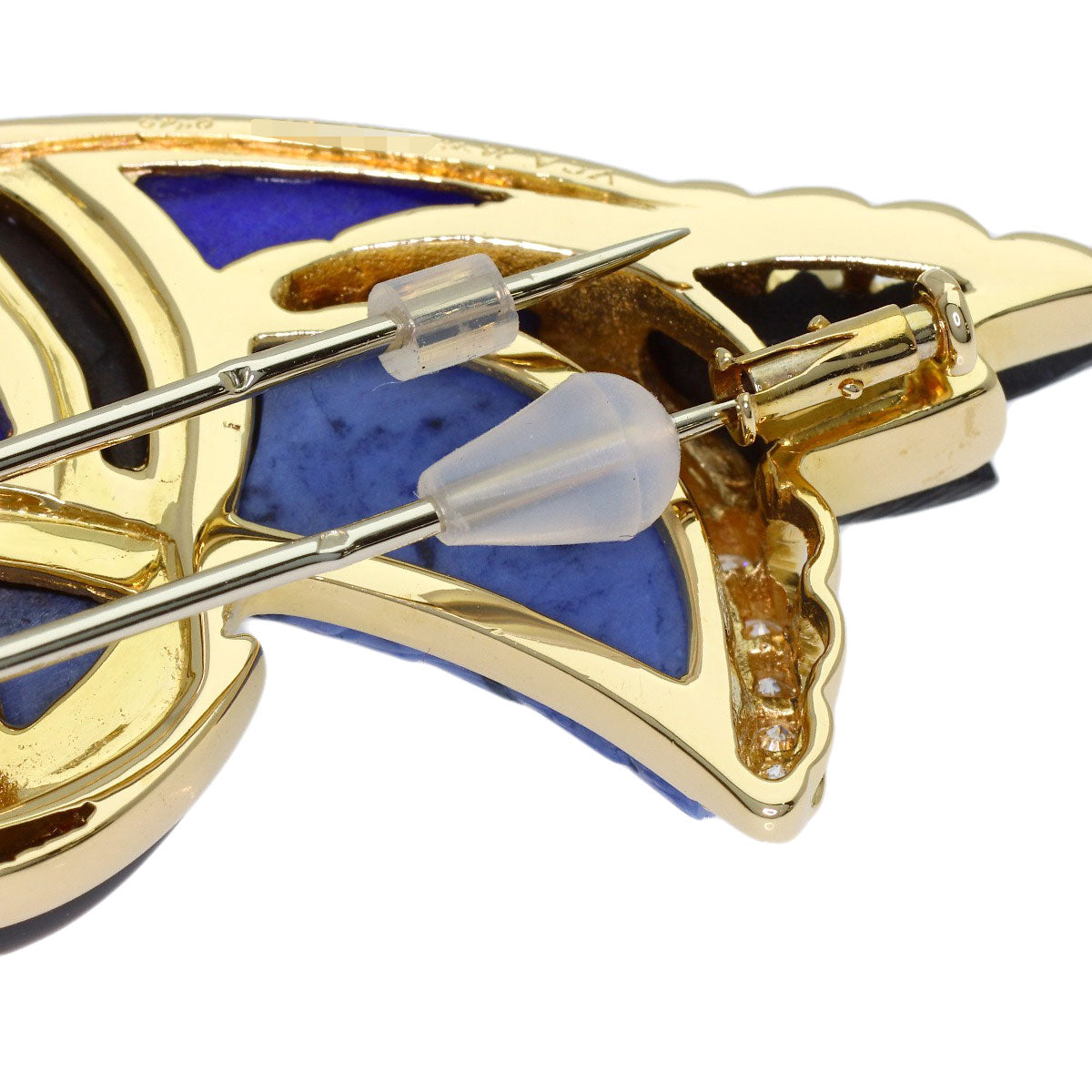 Van Cleef & Arpels Duck Vintage Diamond Multistone Brooch K18 Yellow Gold Ladies [Used]