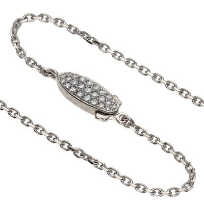 CARTIER Nuage Diamond Necklace K18 White Gold Ladies [Used]