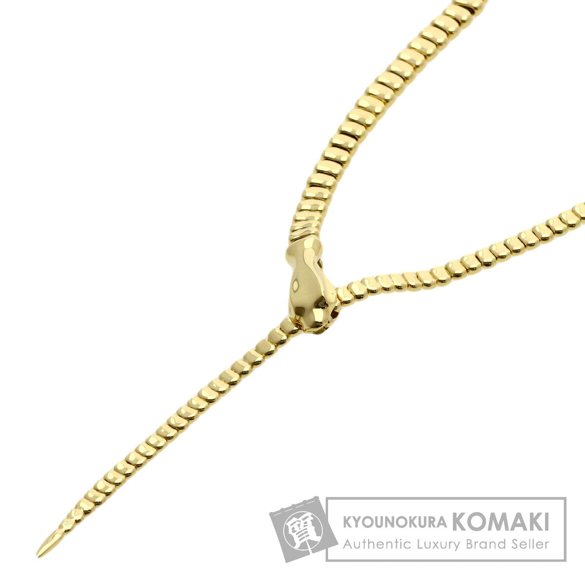 TIFFANY&Co. snake Necklace K18 Yellow Gold Ladies [Used]