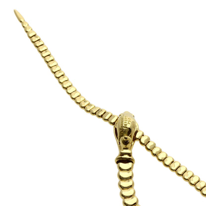 TIFFANY&Co. snake Necklace K18 Yellow Gold Ladies [Used]