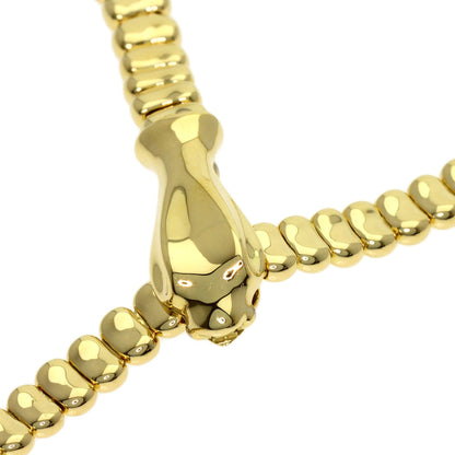 TIFFANY&Co. snake Necklace K18 Yellow Gold Ladies [Used]