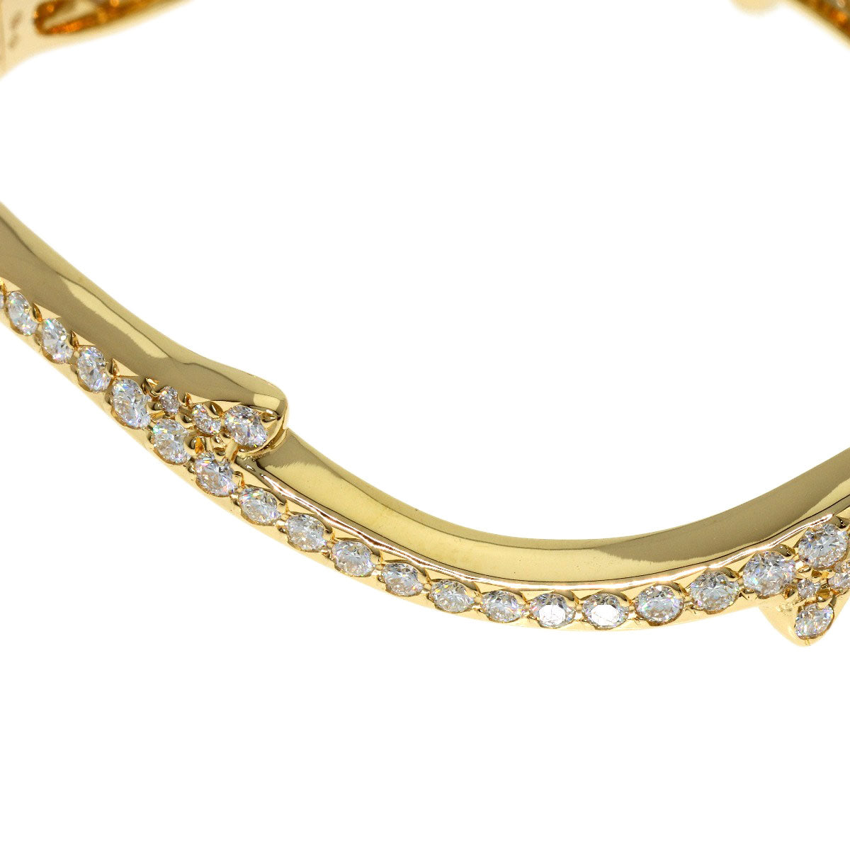 Dior Bois de Rose Diamond Bracelet K18 Yellow Gold Ladies [Used]