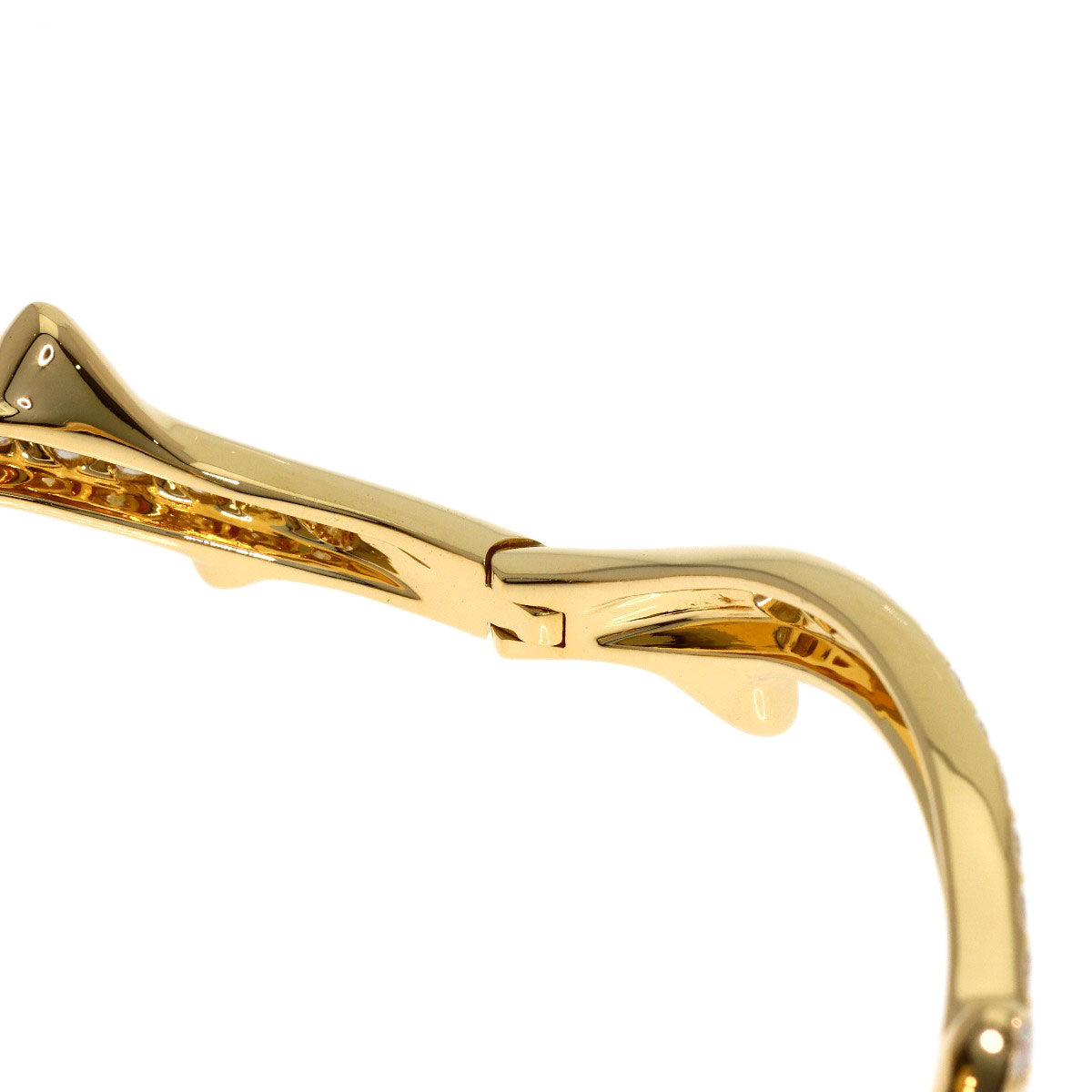 Dior Bois de Rose Diamond Bracelet K18 Yellow Gold Ladies [Used]