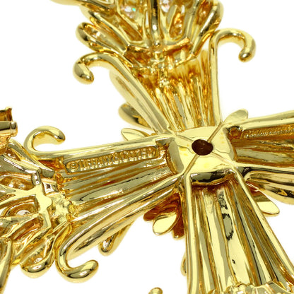TIFFANY&Co. Jean Schlumberger Diamond Brooch K18 Yellow Gold Ladies [Used]