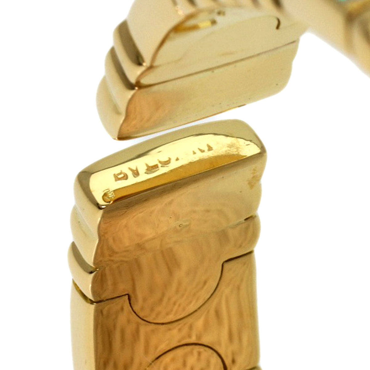 BVLGARI Parentesi Diamond Bracelet K18 Yellow Gold Ladies [Used]