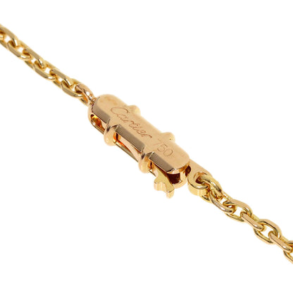 CARTIER Delices de Gois Amethyst Turquoise Diamond Necklace K18 Pink Gold Ladies [Used]