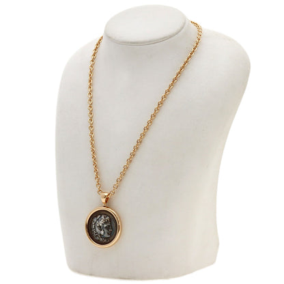 BVLGARI Monate Necklace K18 Pink Gold Ladies [Used]