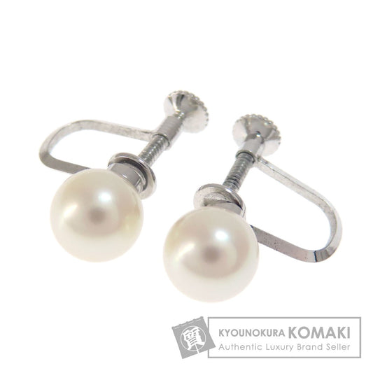 Pearl Pearl Earring PL  2.4g　Ladies