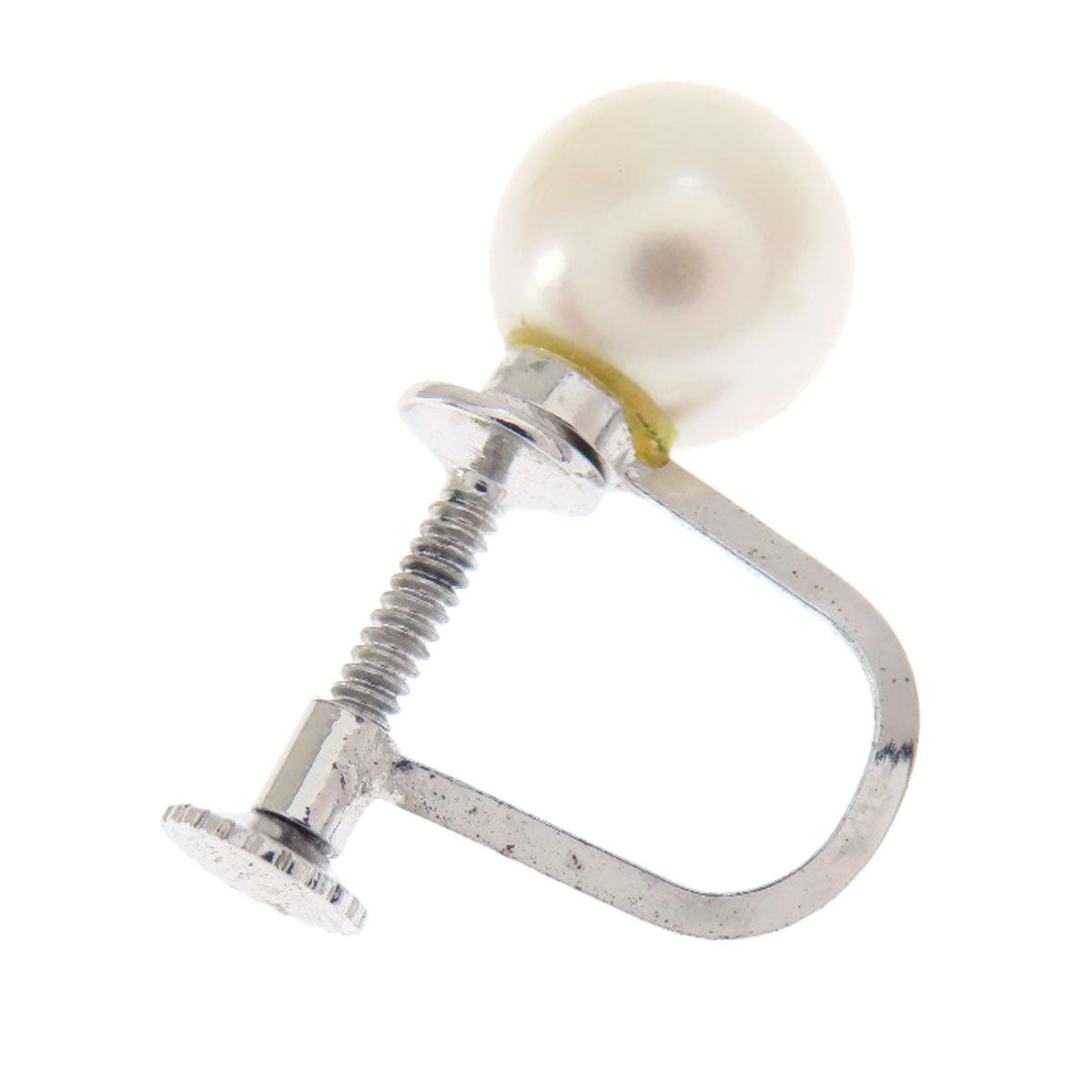 Pearl Pearl Earring PL  2.4g　Ladies