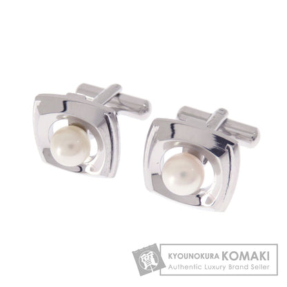 ライオンスター パール 真珠 カフス PL 10.7g メンズ 【中古】