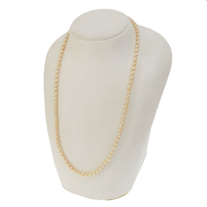 Freshwater Pearl 2 piece set Necklace Silver 19.4g　Ladies