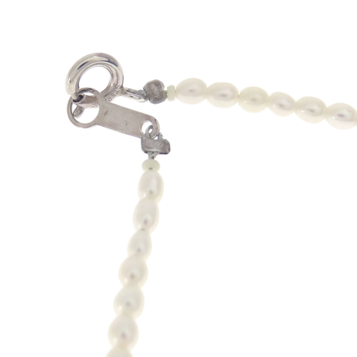 Freshwater Pearl 2 piece set Necklace Silver 19.4g　Ladies