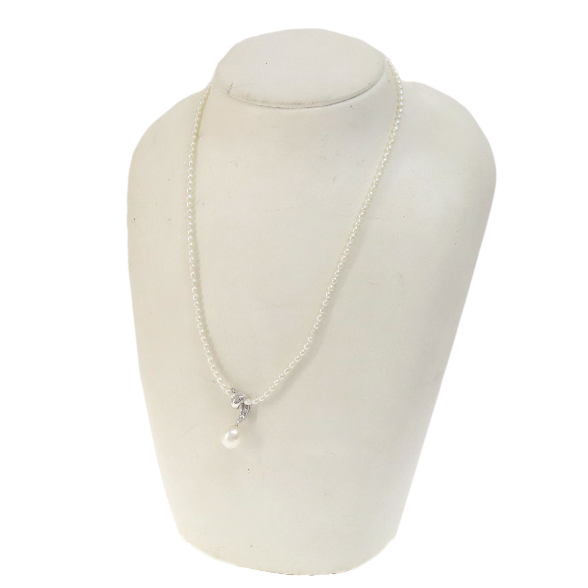 Freshwater Pearl 2 piece set Necklace Silver  19.4g　Ladies