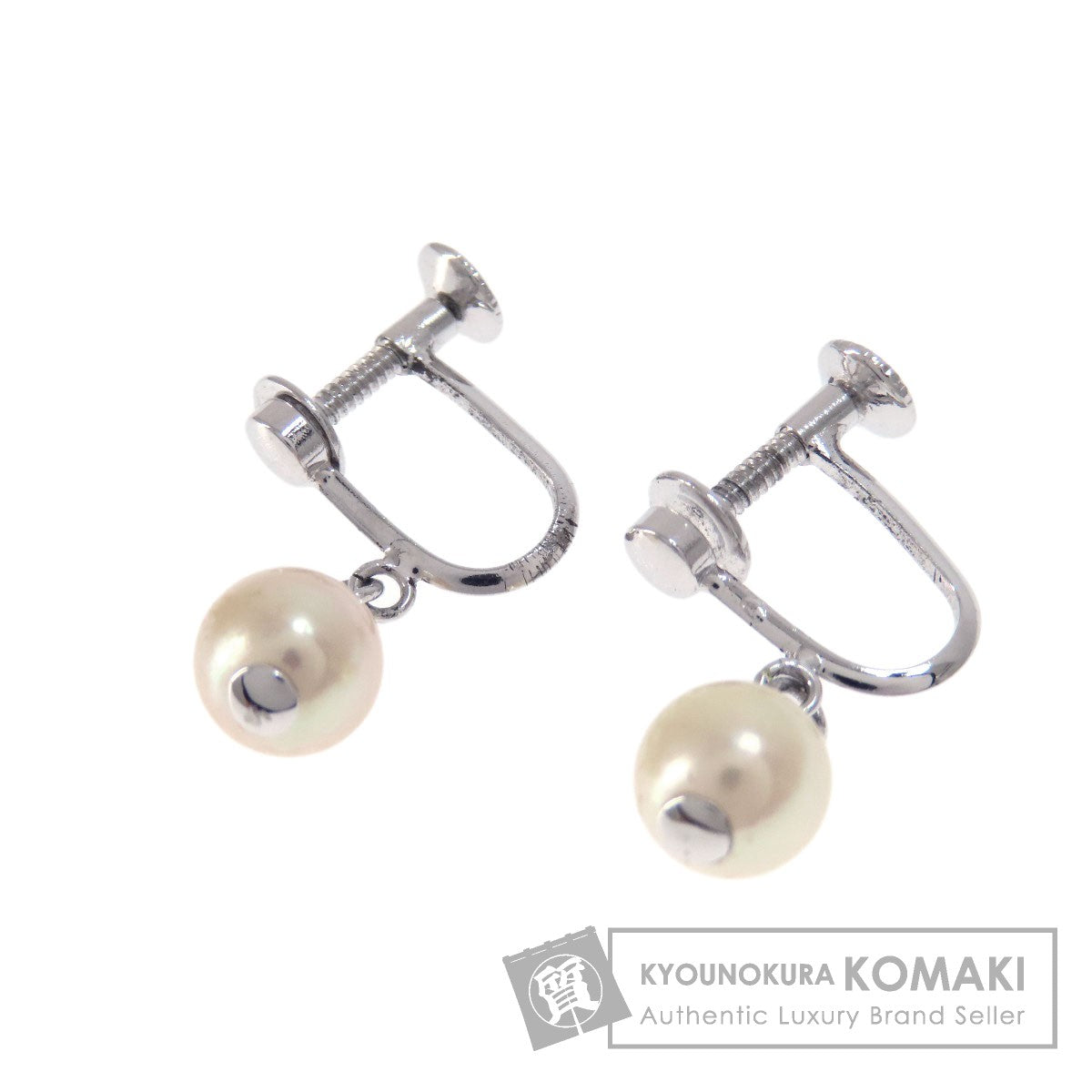 Pearl Pearl Earring PL SV 2.2g　Ladies