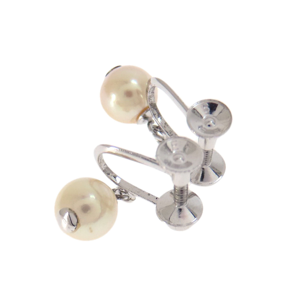 Pearl Pearl Earring PL SV 2.2g　Ladies