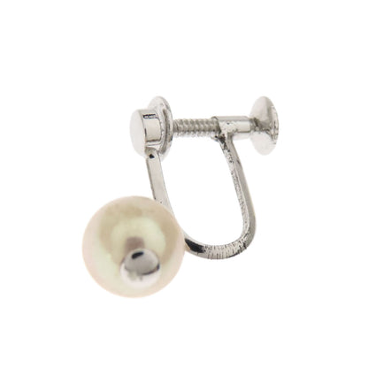 Pearl Pearl Earring PL SV 2.2g　Ladies