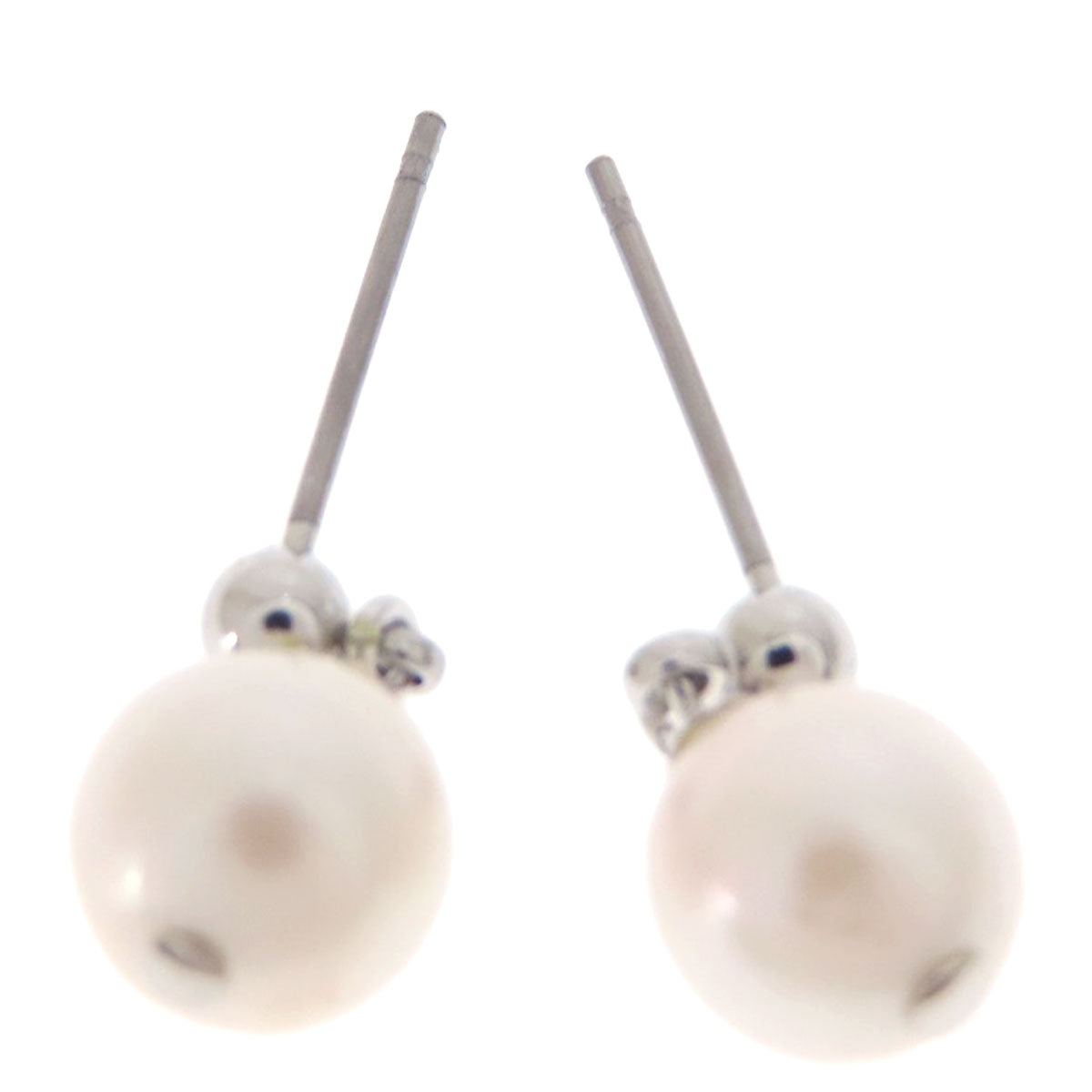 Akoya pearl Pearl earring Metal  1.5g　Ladies