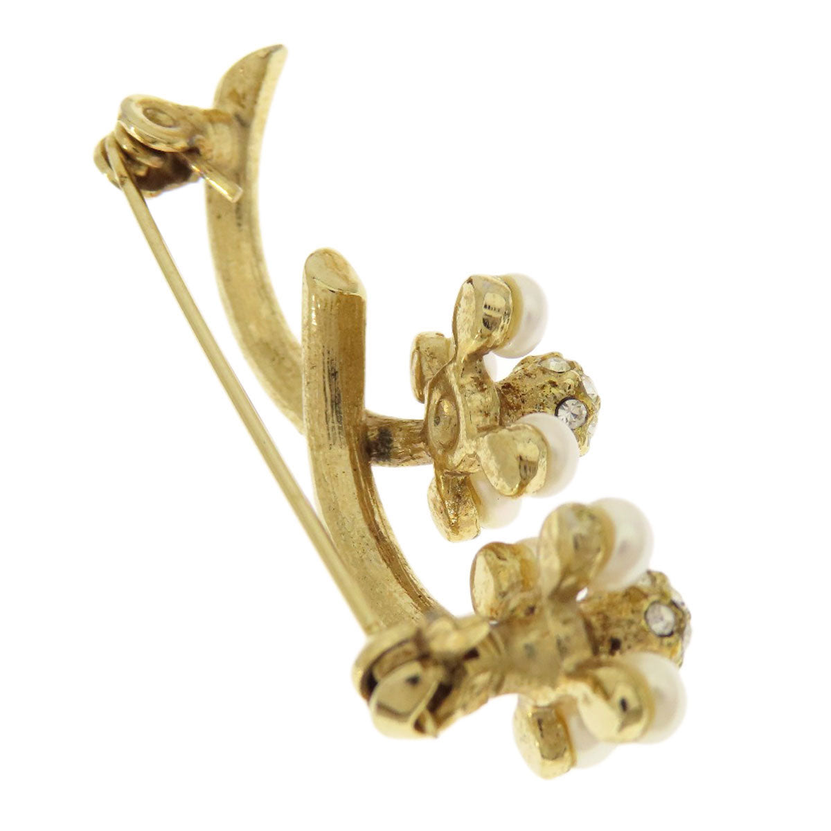 淡水パール　真珠 2点セット ブローチ PL/金属製 39.5g レディース 【中古】