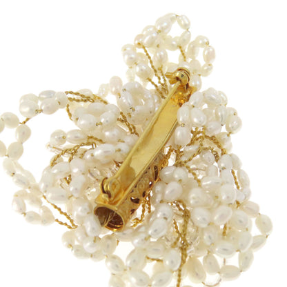 淡水パール　真珠 2点セット ブローチ PL/金属製 39.5g レディース 【中古】
