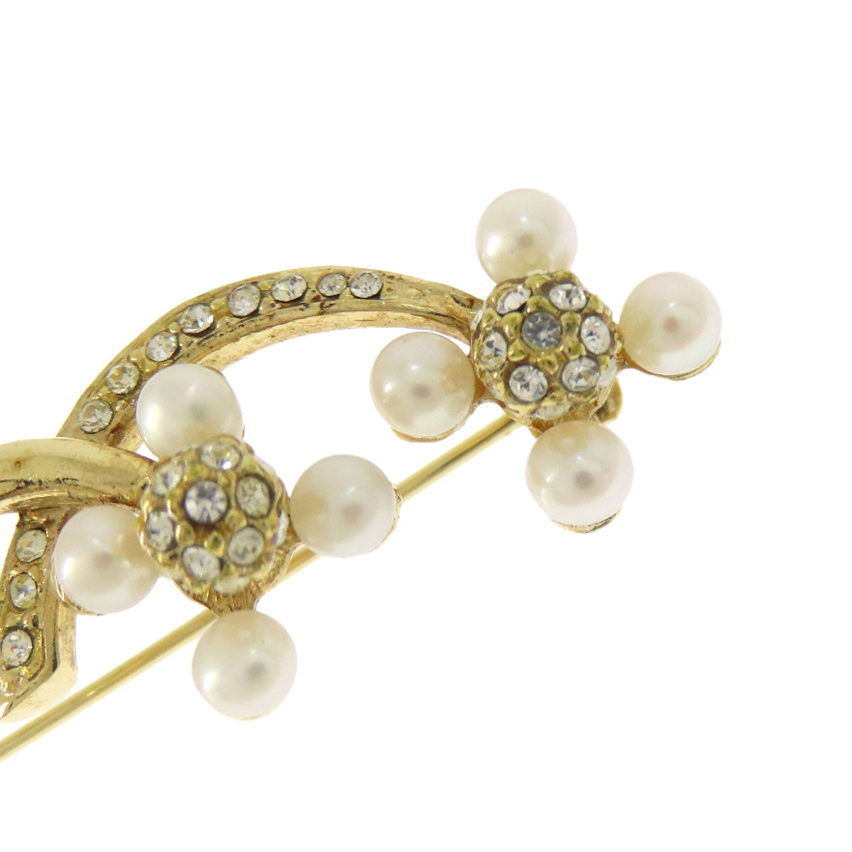 淡水パール　真珠 2点セット ブローチ PL/金属製 39.5g レディース 【中古】