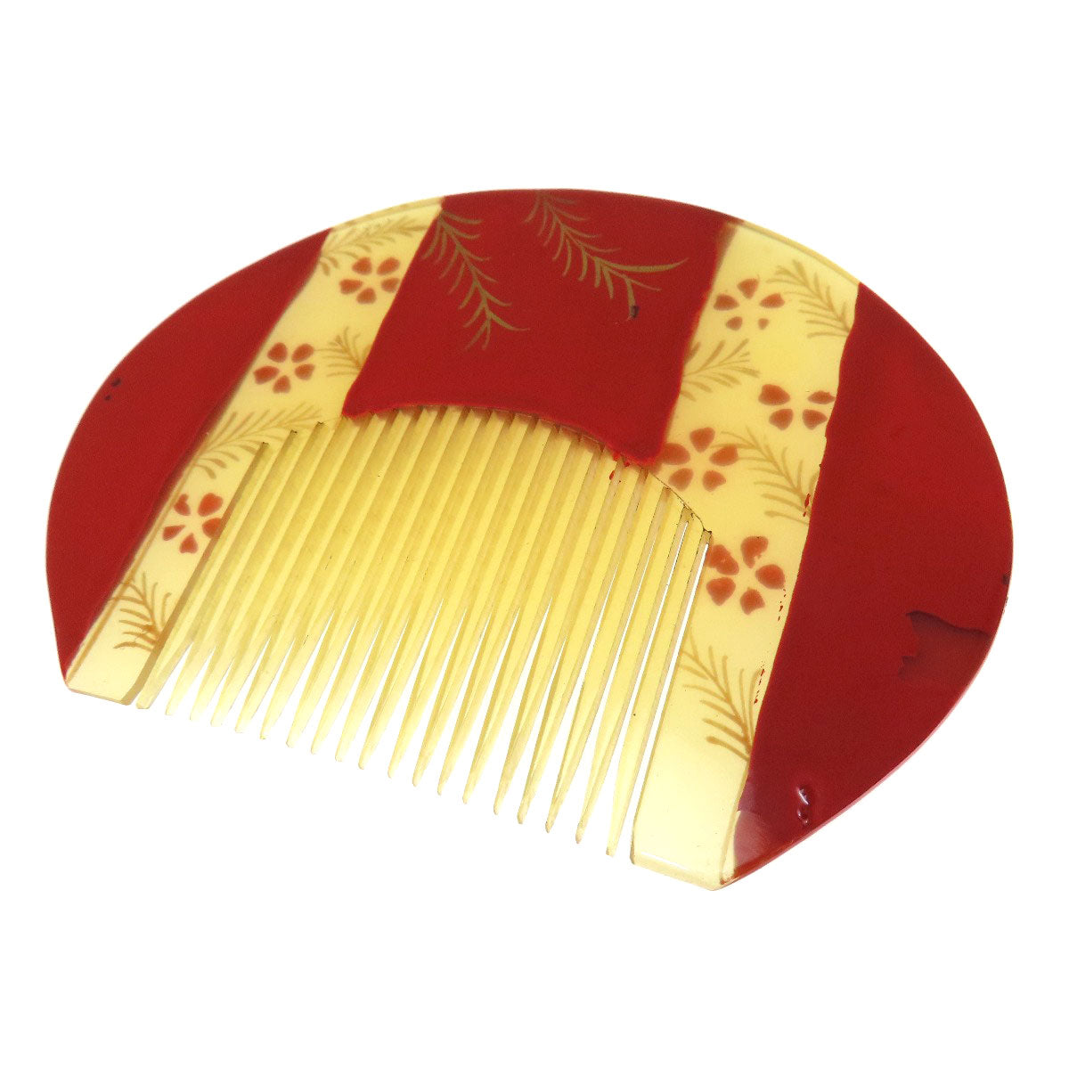 Comb Makie Japanese hairpin resin 19.7g　Ladies