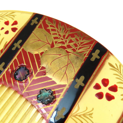 Comb Makie Japanese hairpin resin 19.7g　Ladies