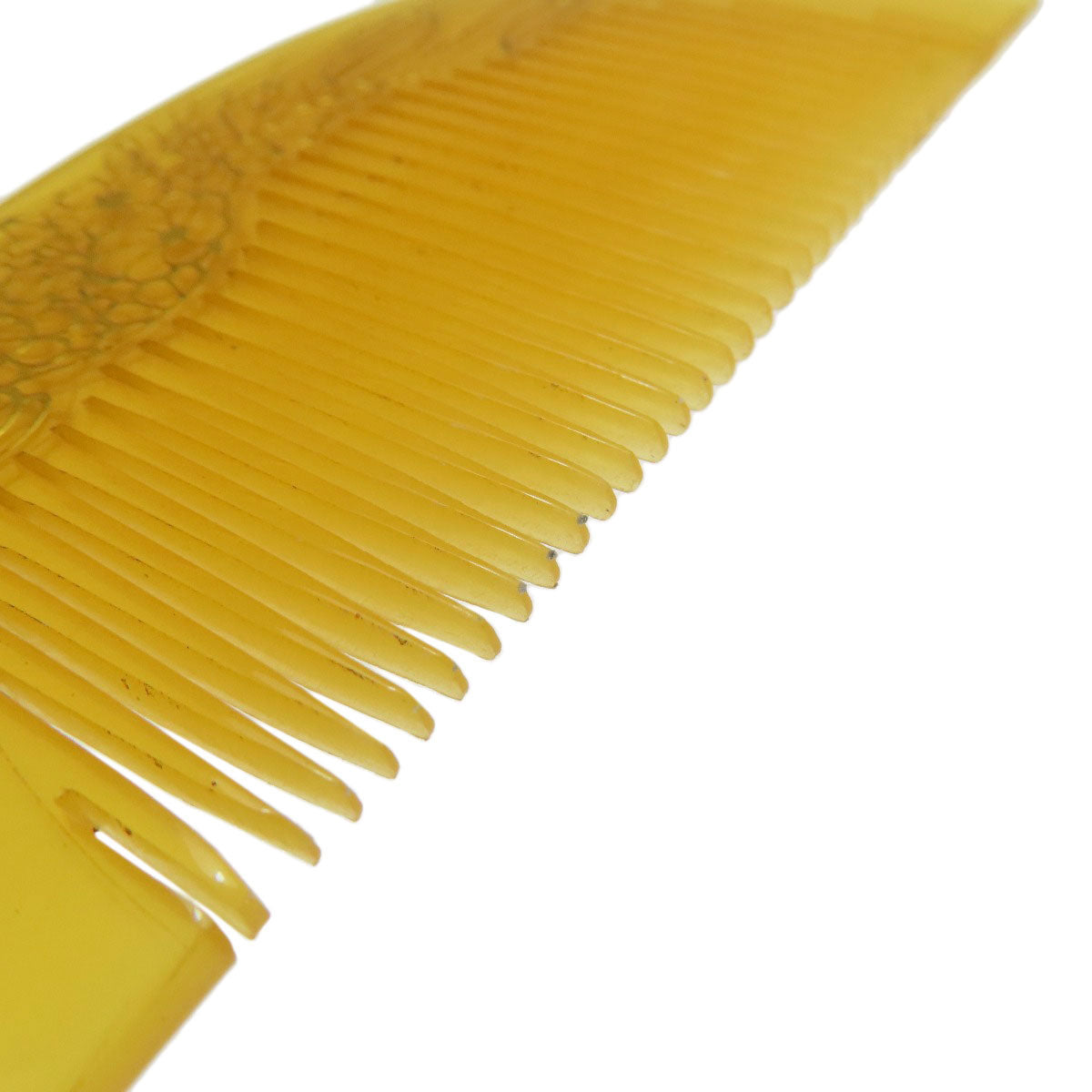 櫛 クシ アンティーク調　 かんざし 樹脂 15.9g レディース 【中古】