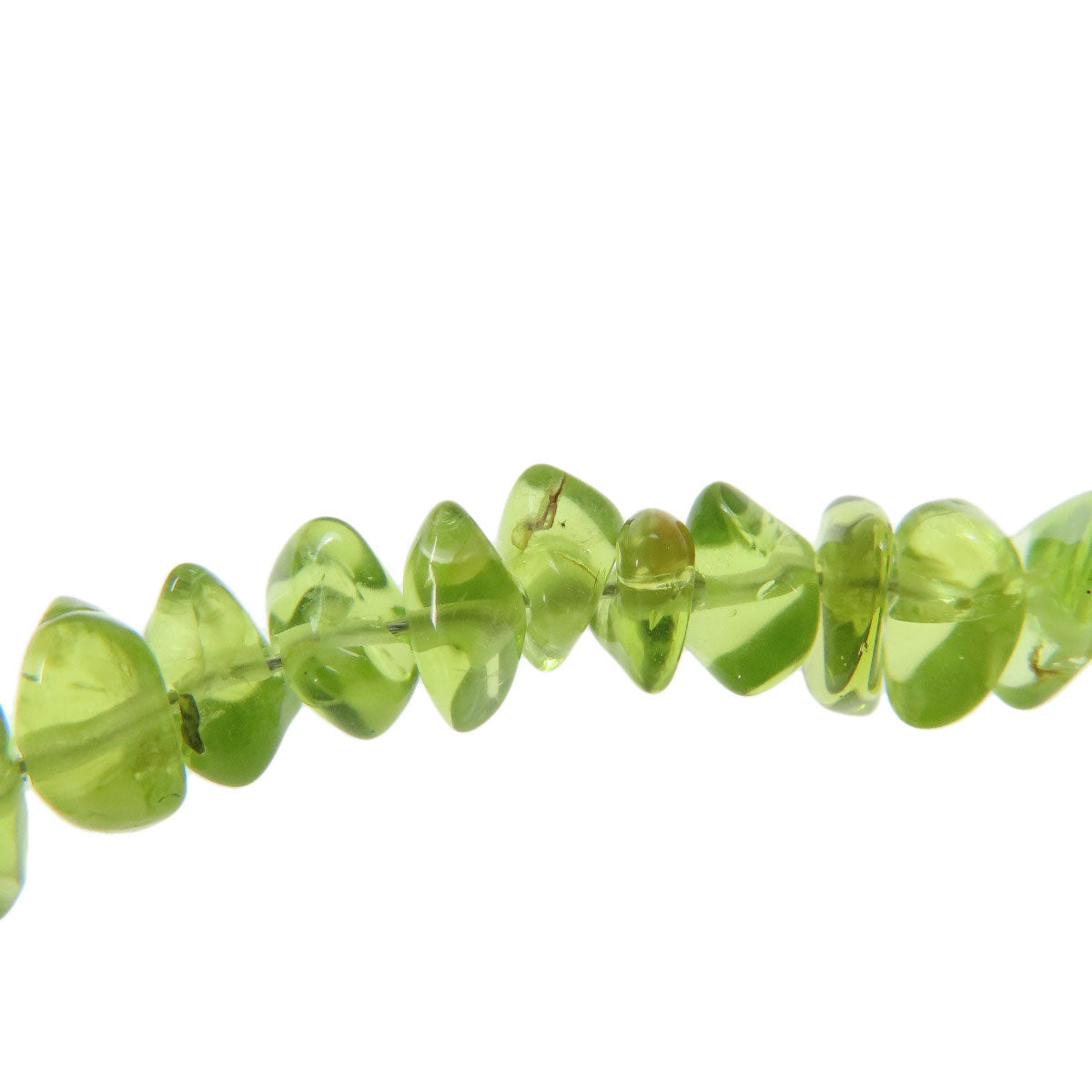 Peridot Necklace Metal 23.5g　Ladies