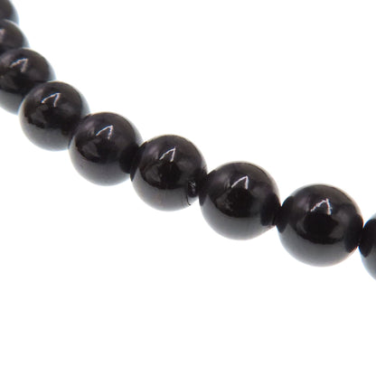 Pearl jet Necklace K14 Yellow Gold 15.1g　Ladies