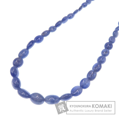 sapphire Necklace Silver 18.3g　Ladies