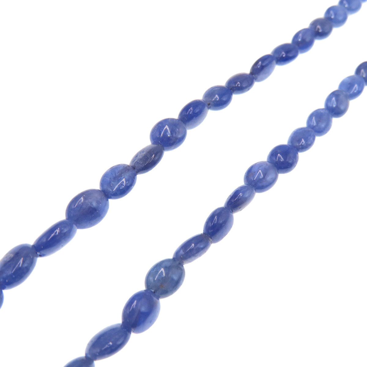 sapphire Necklace Silver 18.3g　Ladies