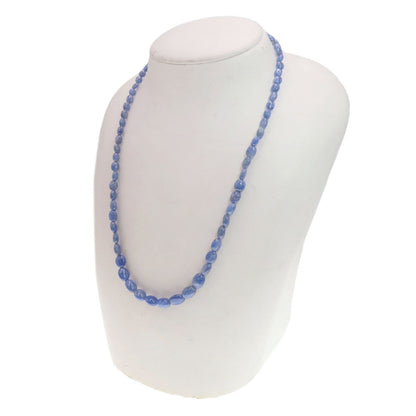 sapphire Necklace Silver 18.3g　Ladies