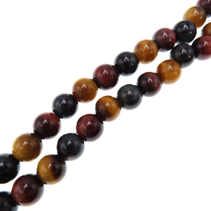 tiger eye tiger eye stone Necklace Natural stone  38.5g　unisex