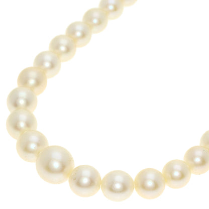 Akoya pearl Pearl gradation Necklace Silver  16.1g　Ladies