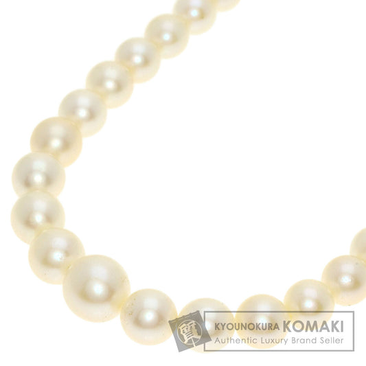 Akoya pearl Pearl gradation Necklace Silver  16.1g　Ladies