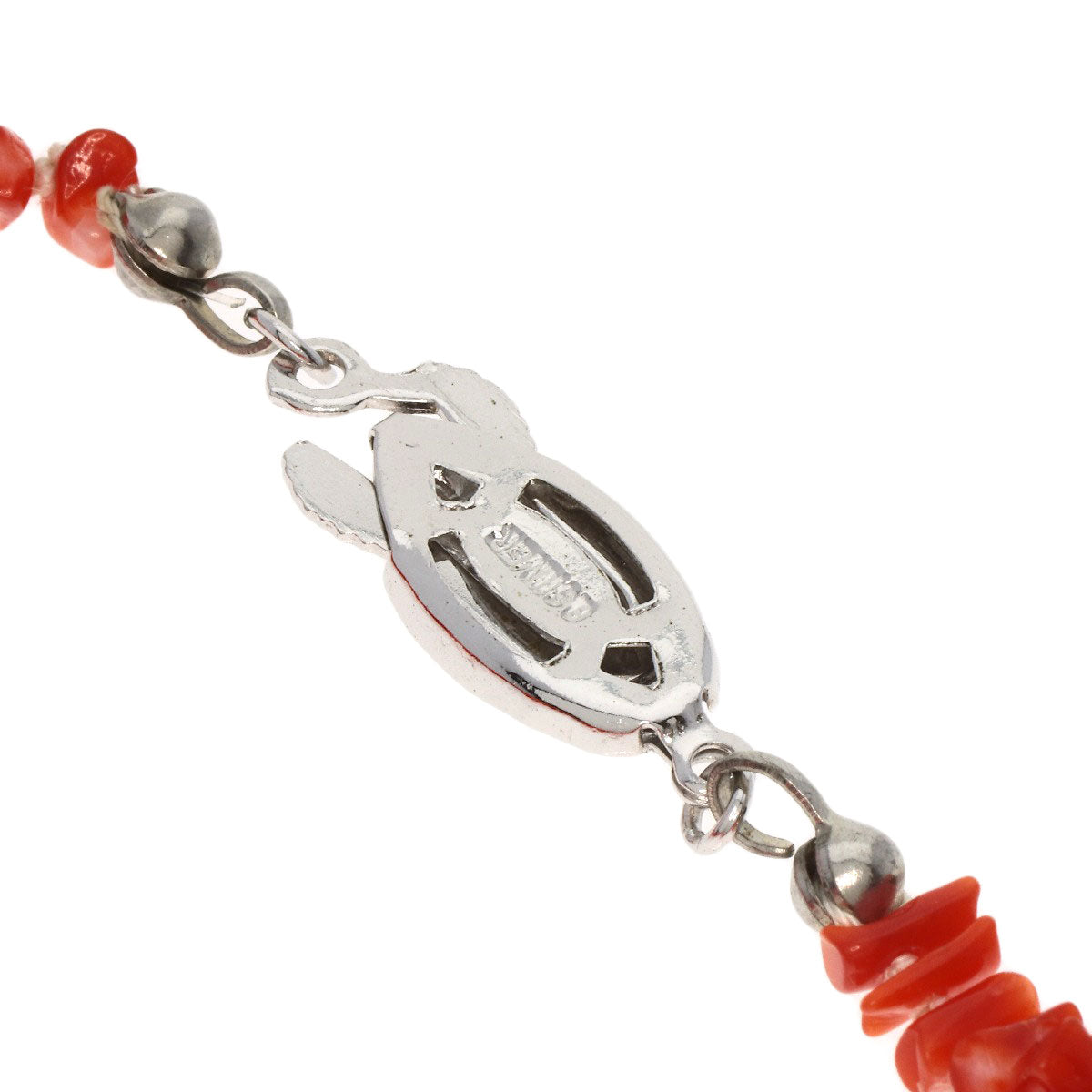 Coral Coral Necklace Silver  10.7g　Ladies