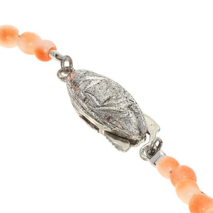 Coral Coral Necklace Silver  9.3g　Ladies