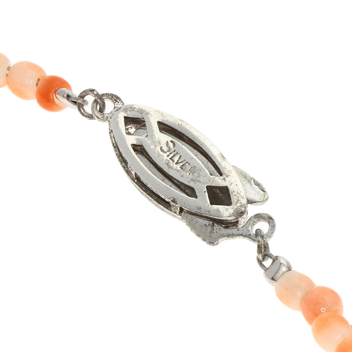 Coral Coral Necklace Silver  9.3g　Ladies