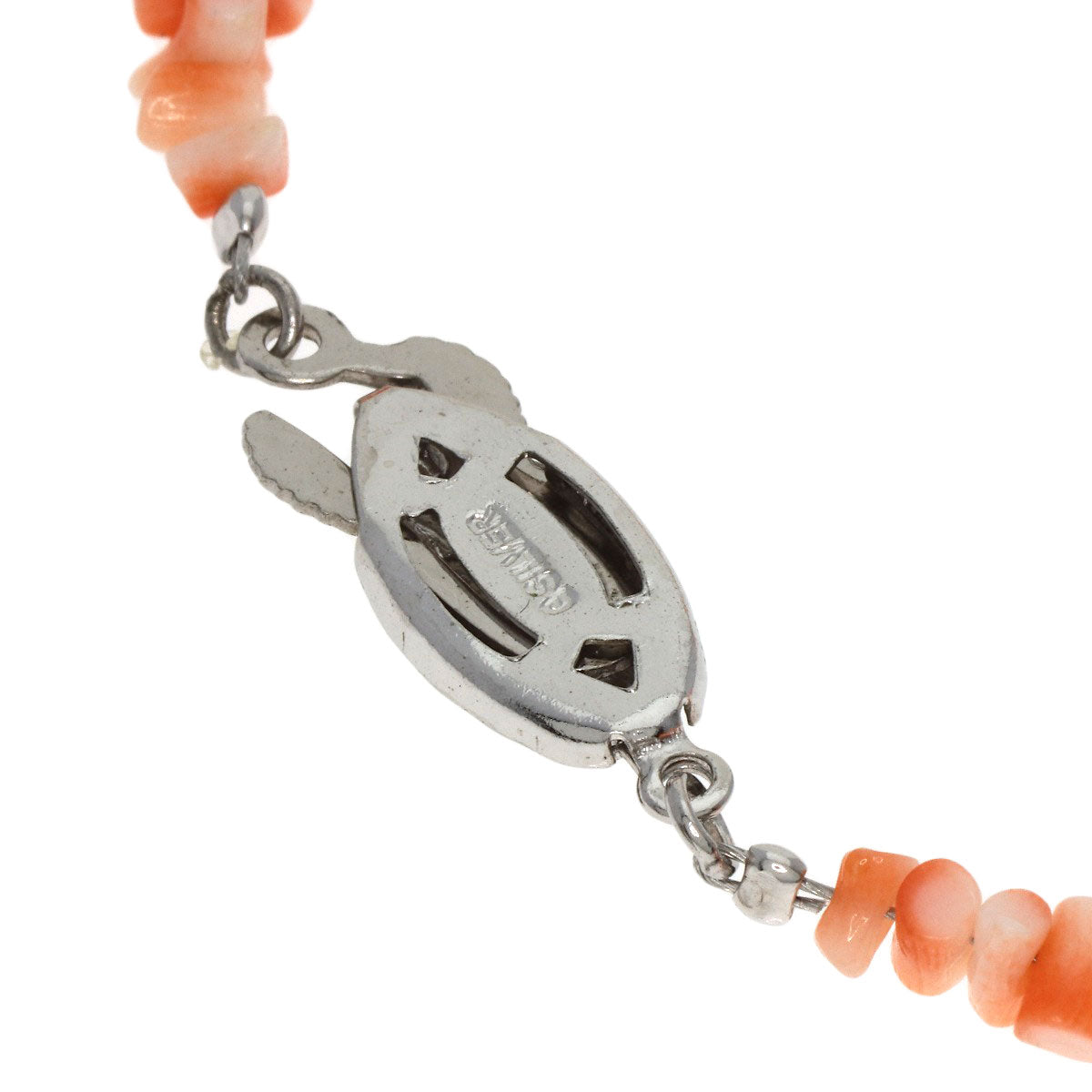 Coral Coral Necklace Silver  26g　Ladies