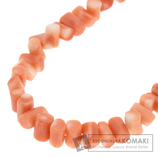 Coral Coral Necklace Silver 51.5g　Ladies