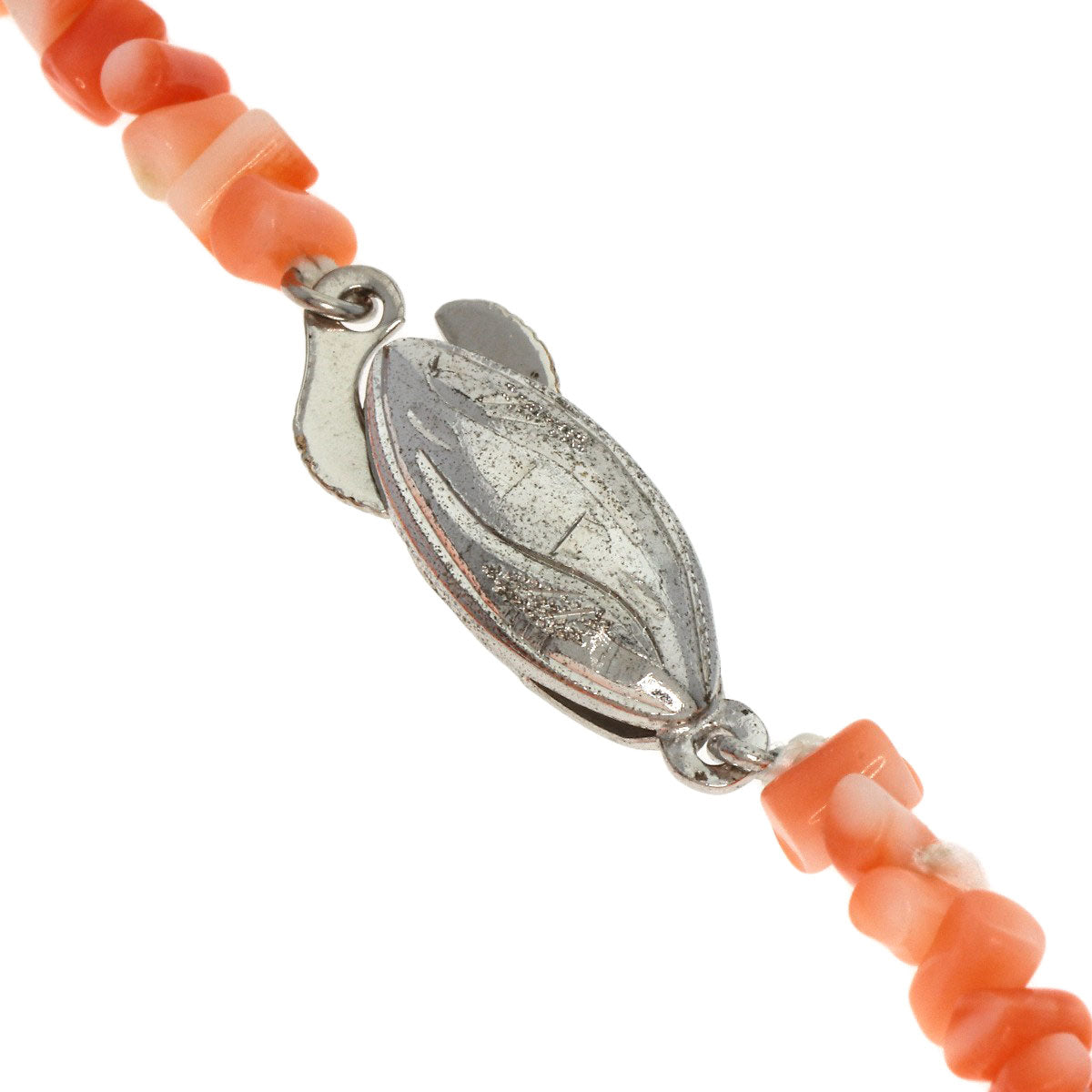 Coral Coral Necklace Silver  51.5g　Ladies