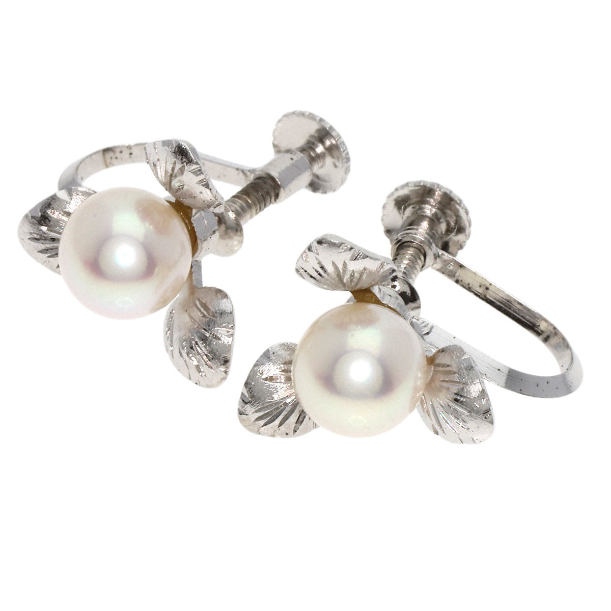 Akoya pearl Pearl Earring Metal  2.6g　Ladies