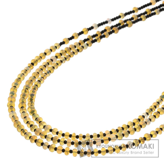 Opal Spinel 3 rows Necklace Metal 24.9g　Ladies