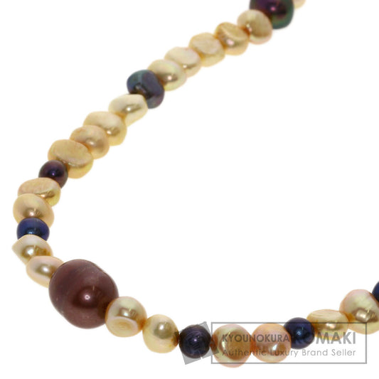 Freshwater Pearl Pearl Long Necklace Metal 68.1g　Ladies