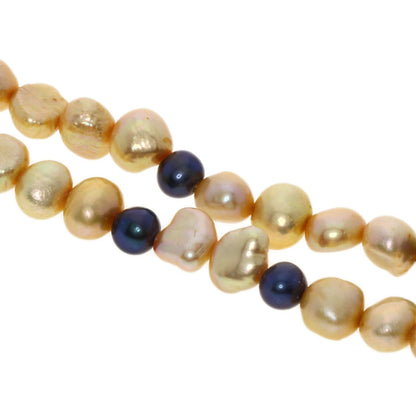 Freshwater Pearl Pearl Long Necklace Metal  68.1g　Ladies