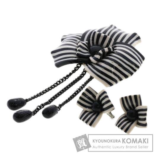 Brooch・Earring 2 piece set Brooch Metal 31.2g　Ladies